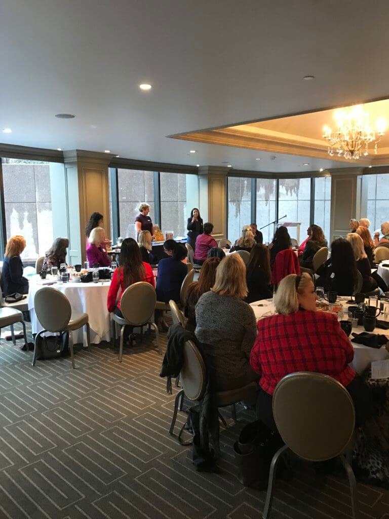 Suviio At Women In Business Breakfast, Organized By Score, OC.